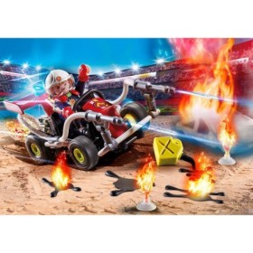 Stunt Show - Vehicul De Stins Incendii Playmobil - 1